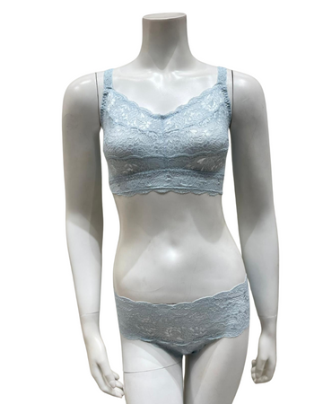 Cosabella NEVER1310+07ZL Fontana Lace Curvy Sweetie Bralette & Bikini Set Myselflingerie.com